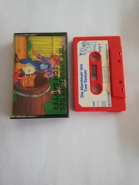 Die Abenteuer des Tom Sawyer Rot mit Weißen Aufkleber 0267 Remus(leichte Flecken auf MC-Label)